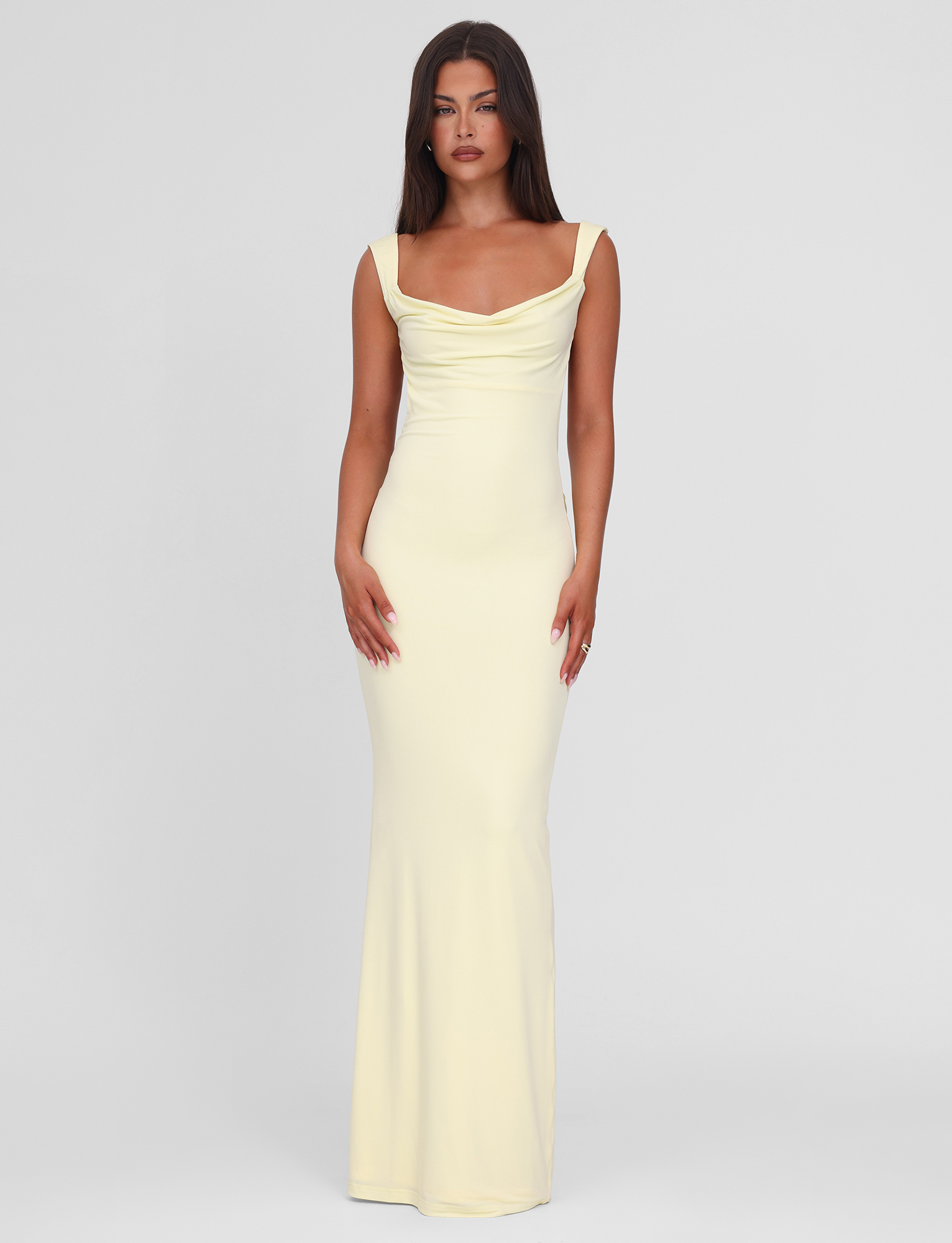 Zita Maxi Dress in Lemon - Flowy Summer Style