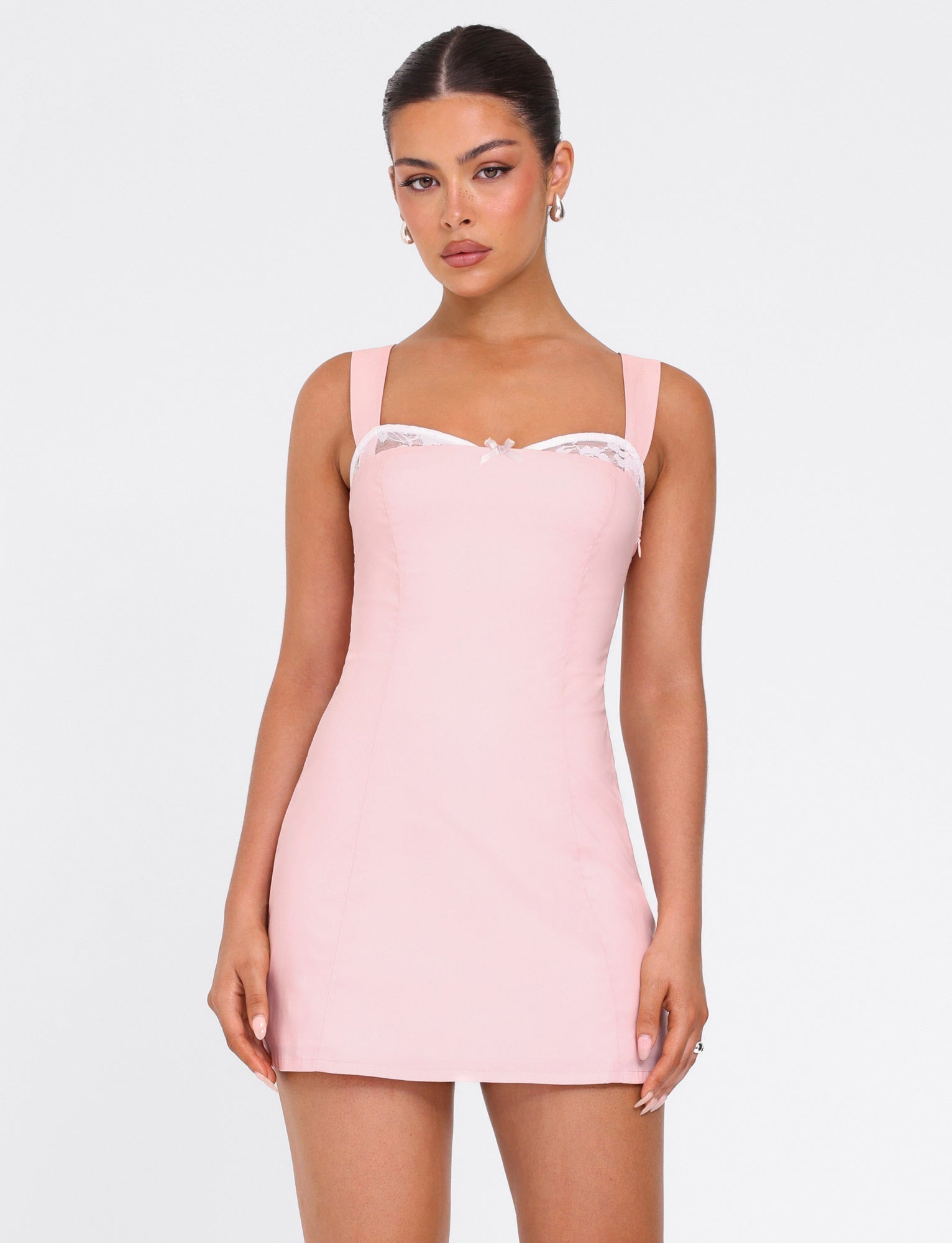 Colson Baby Pink Mini Dress