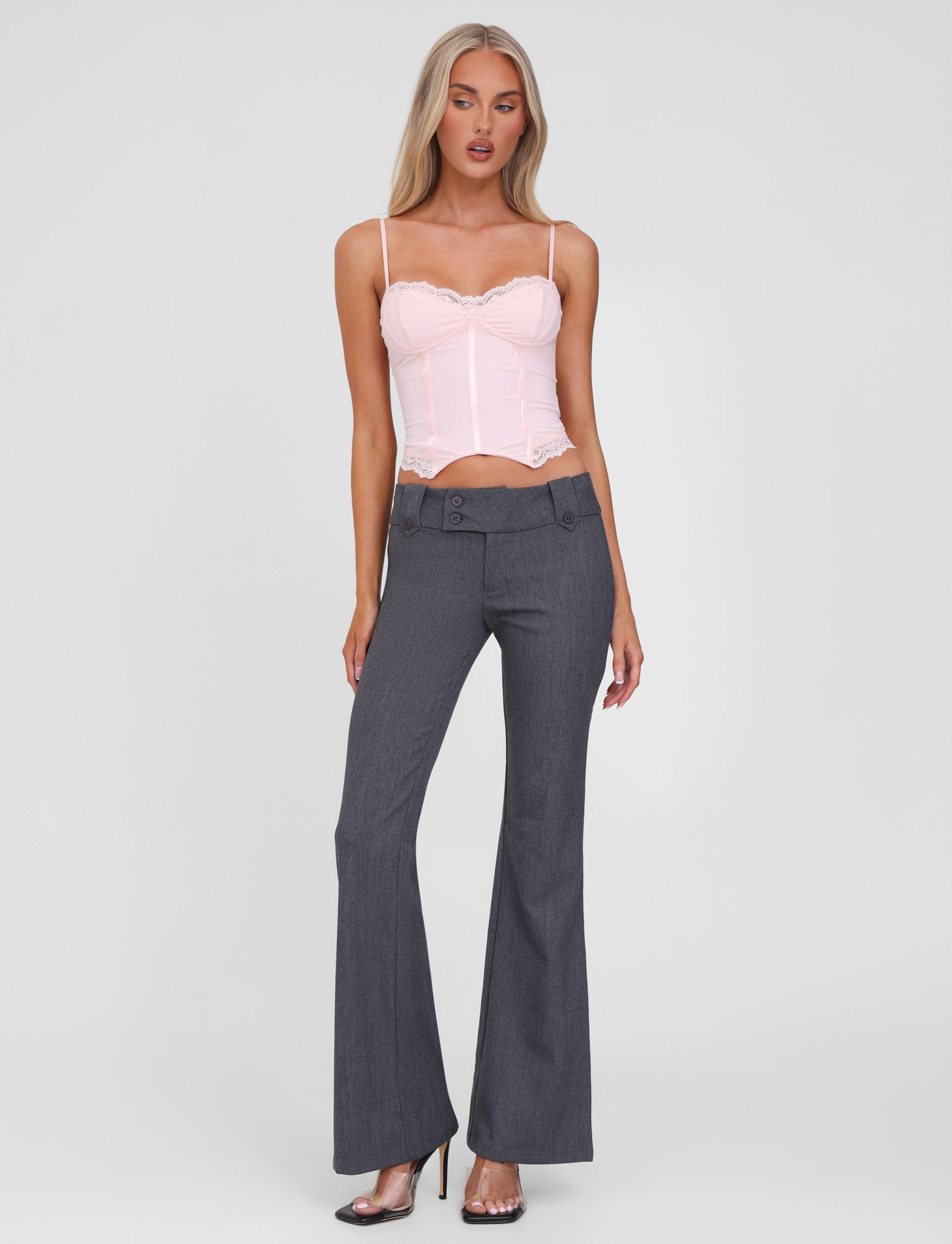 Grey Kittie Pant - Stylish Comfort